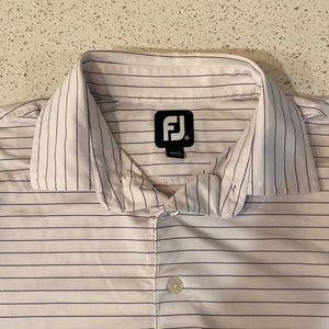 Medium FootJoy Classic Stripe Golf Polo